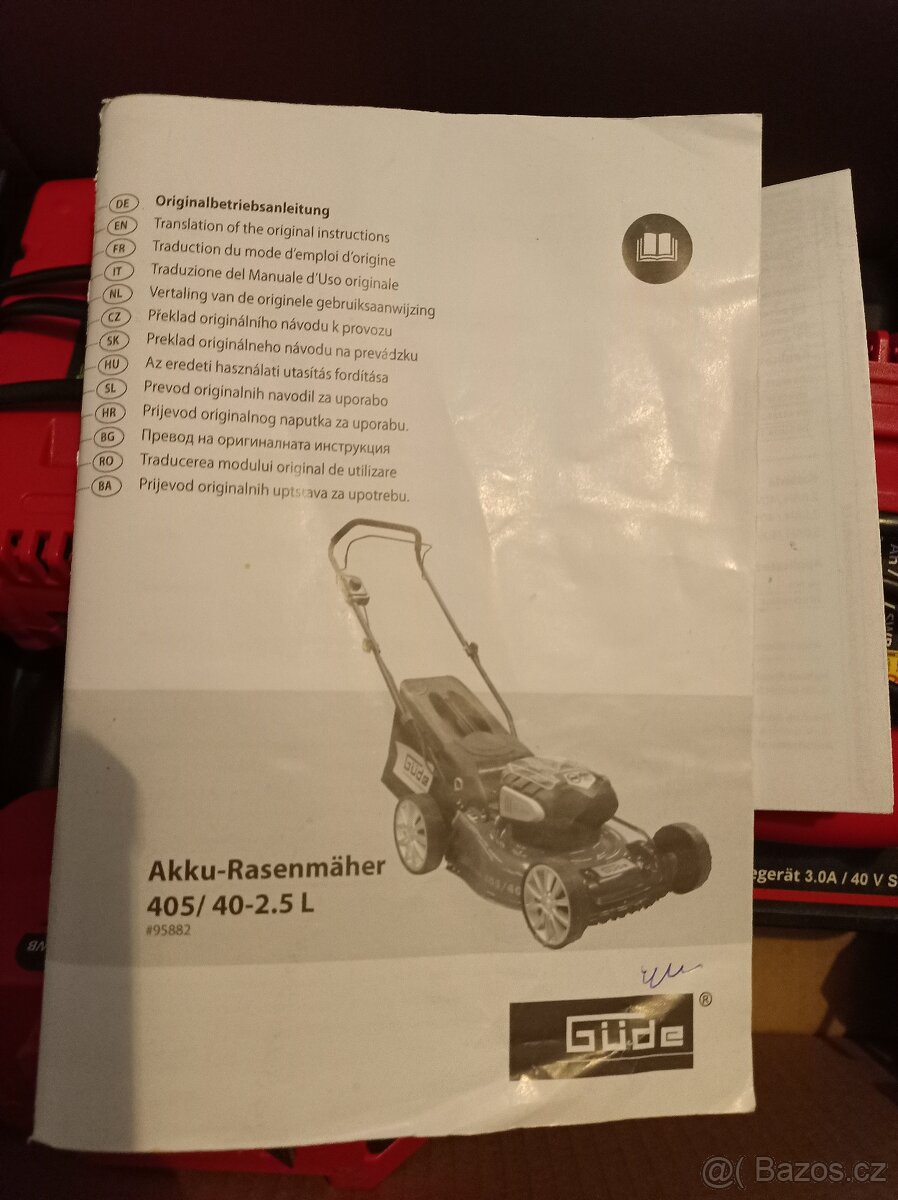 Elektrická sekačka Gude - 5