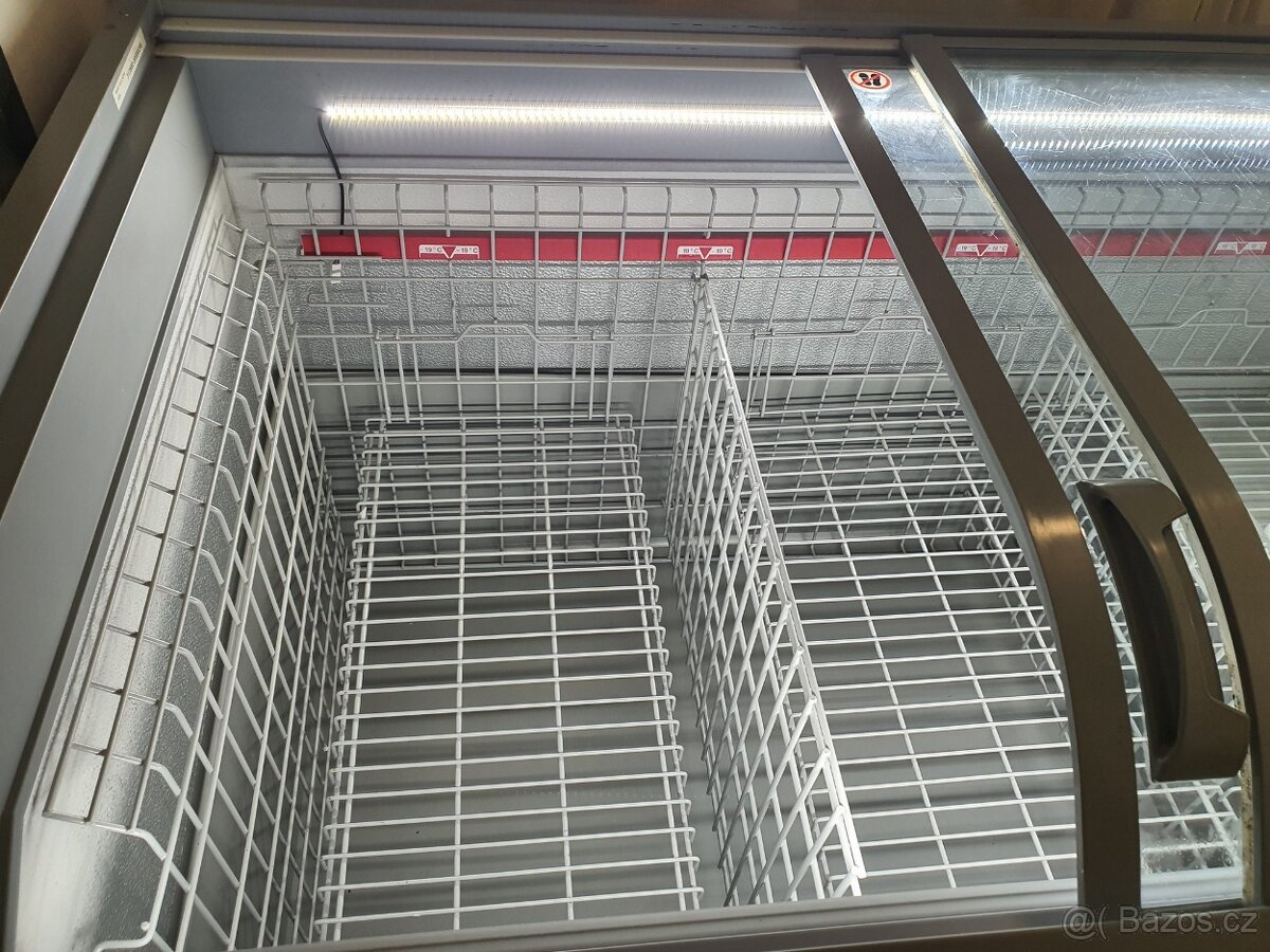 JAKO NOVÝ profi GASTRO sklo mrazák truhla DOPRAVA - 5