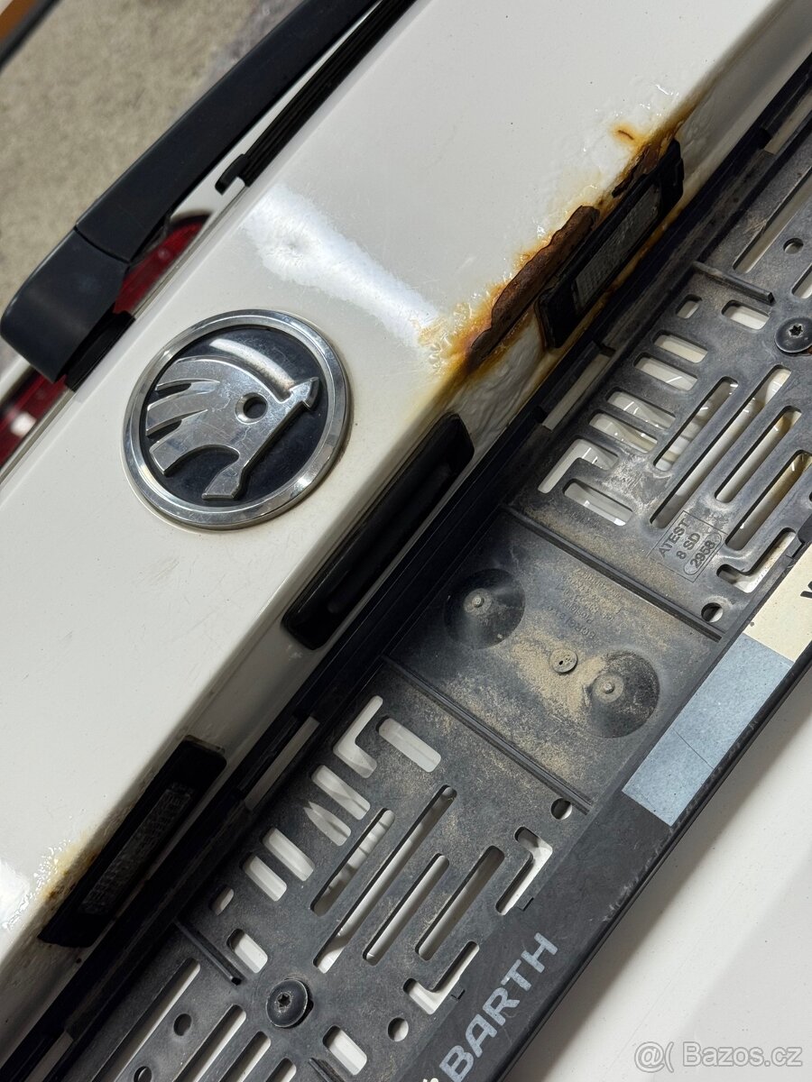 Škoda fabia 3 - kompletní kufrové páté dveře - 5