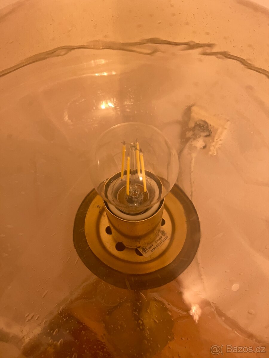 Kamenický Šenov podlahová lampa retro - 5