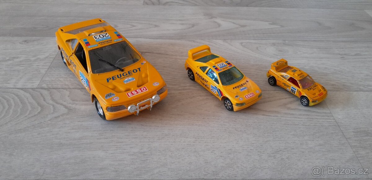 modely - autíčka Peugeot - 5
