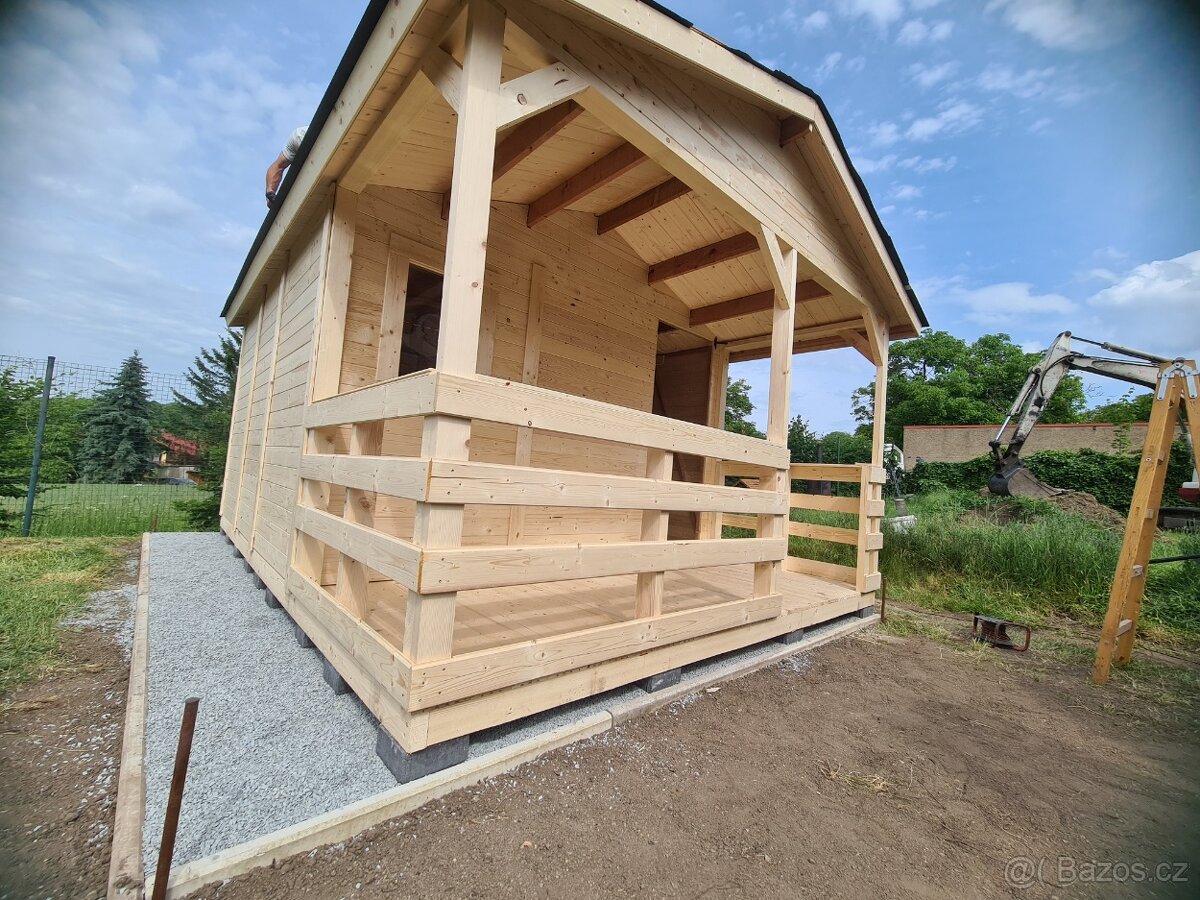 Záhradní dřevěna chatka - 5