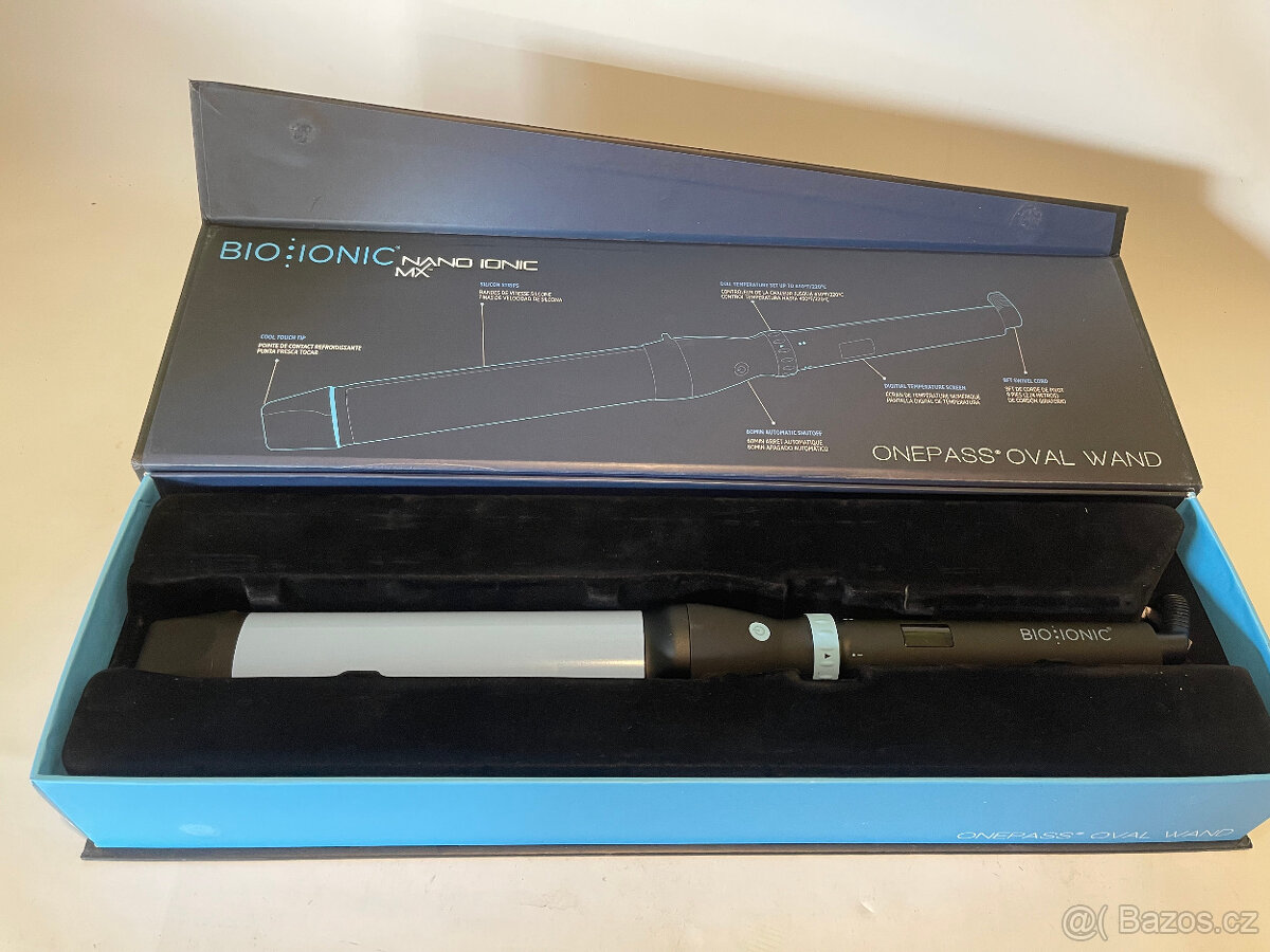 Nová kulma na vlasy Bio Ionic One Pass Oval iron - 5