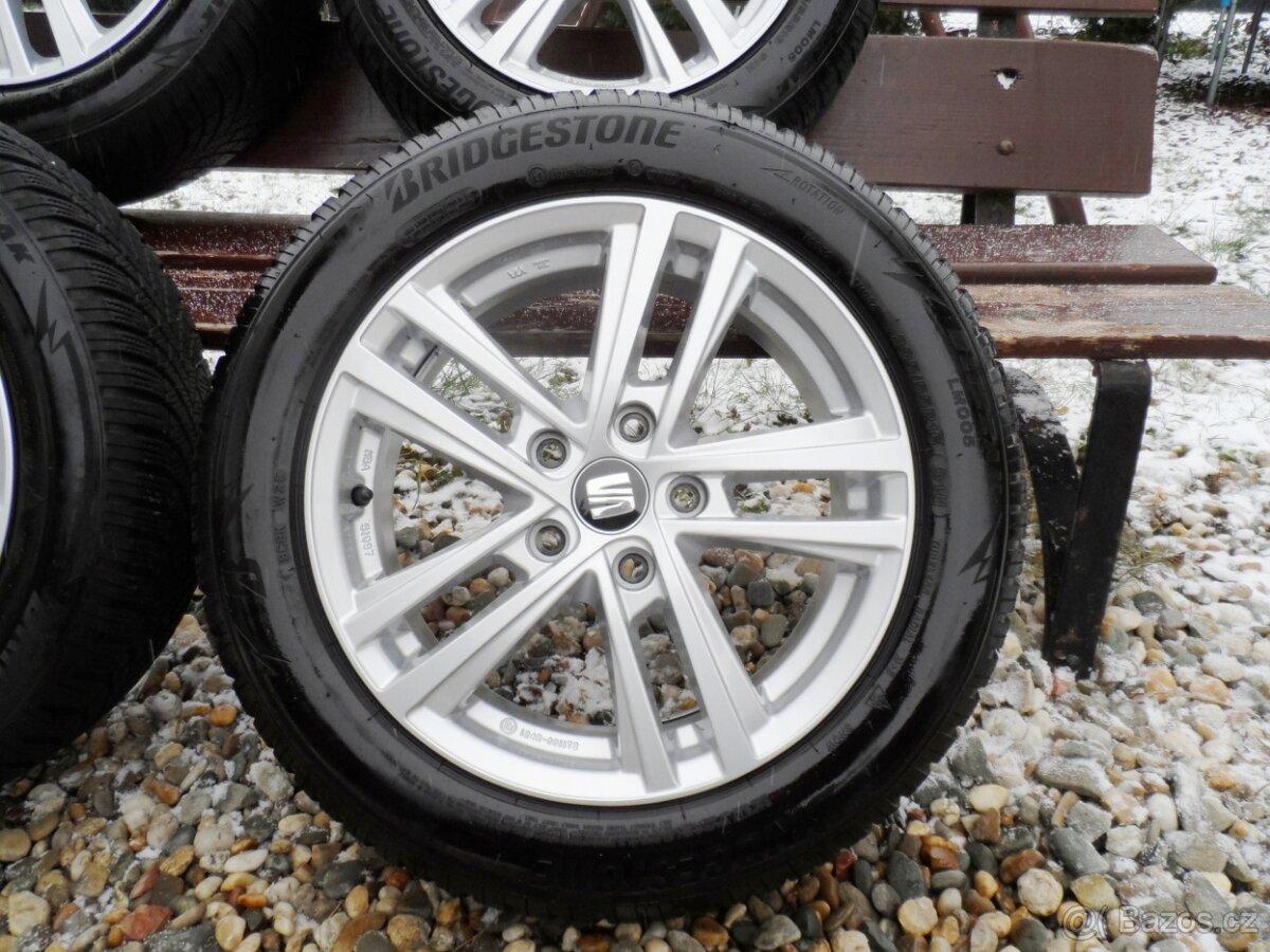 Alu Kola Škoda Zimní Pneu 215/60/16, ET 43 5X112 - 5