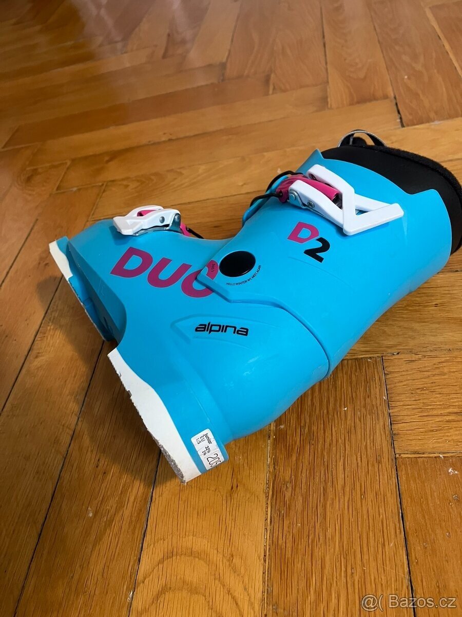 Dětské lyžáky Alpina DUO 2 girl - vel. 20-20,5 - 5
