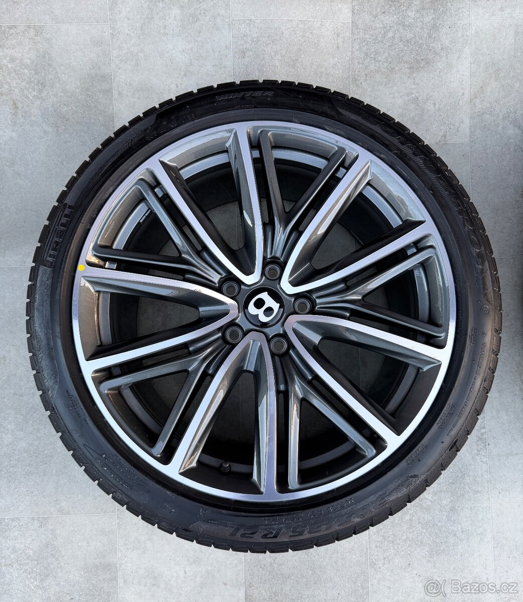 Bentley Continental GTC GT Zimní Pirelli 265/40 R21 305/35 - 5