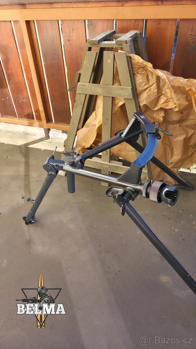 uk59 kulomet uk 59 samopal čsla vojenský znehodnocený - 5