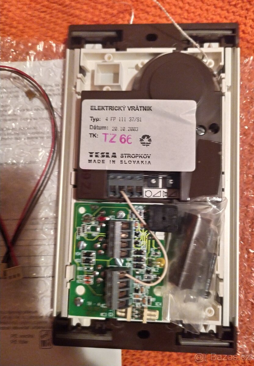 Nabízím elektr. vrátníky, sítový napaječ, el. zámky dveří - 5