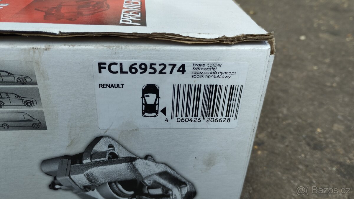 Nové zadní Brzdové třmeny Renault Master - 5