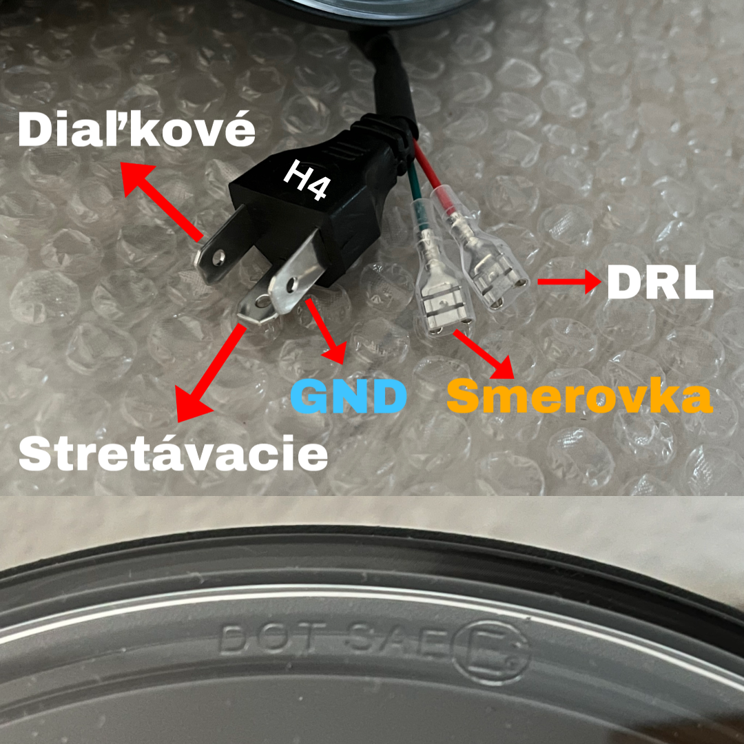 LED Okrúhle Svetla 178mm