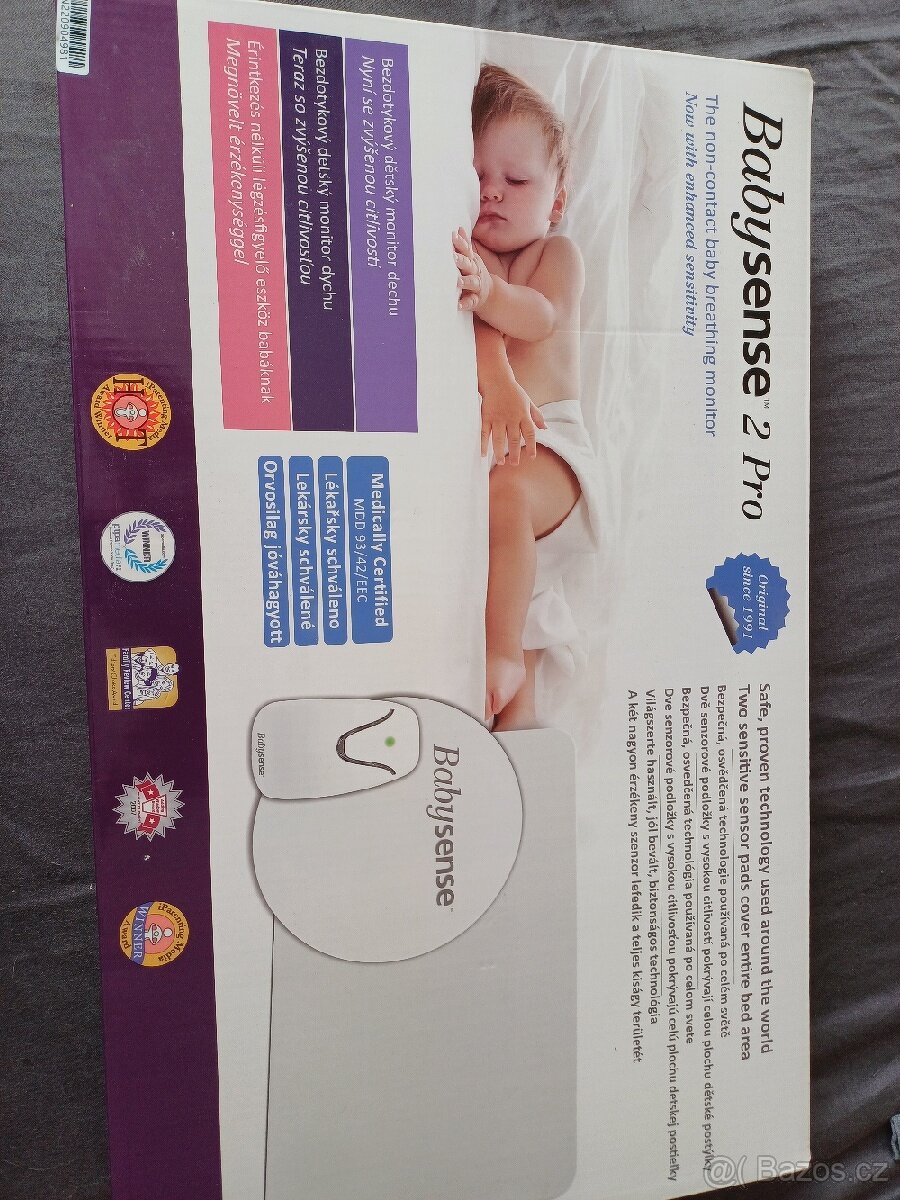 BabySense 2 Pro monitor dechu - 5