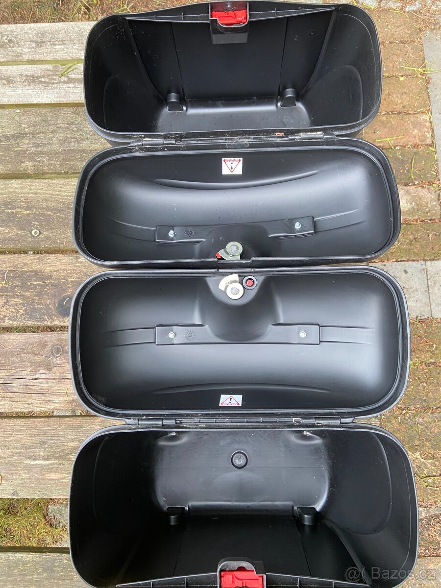 jawa 350/640/ Tramp/639 Chopper nosiče vč. kufru 2ks - 5