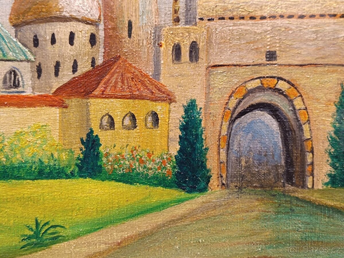 Obraz Josef Vydra, Orient olej na plátně 40x60 - 5