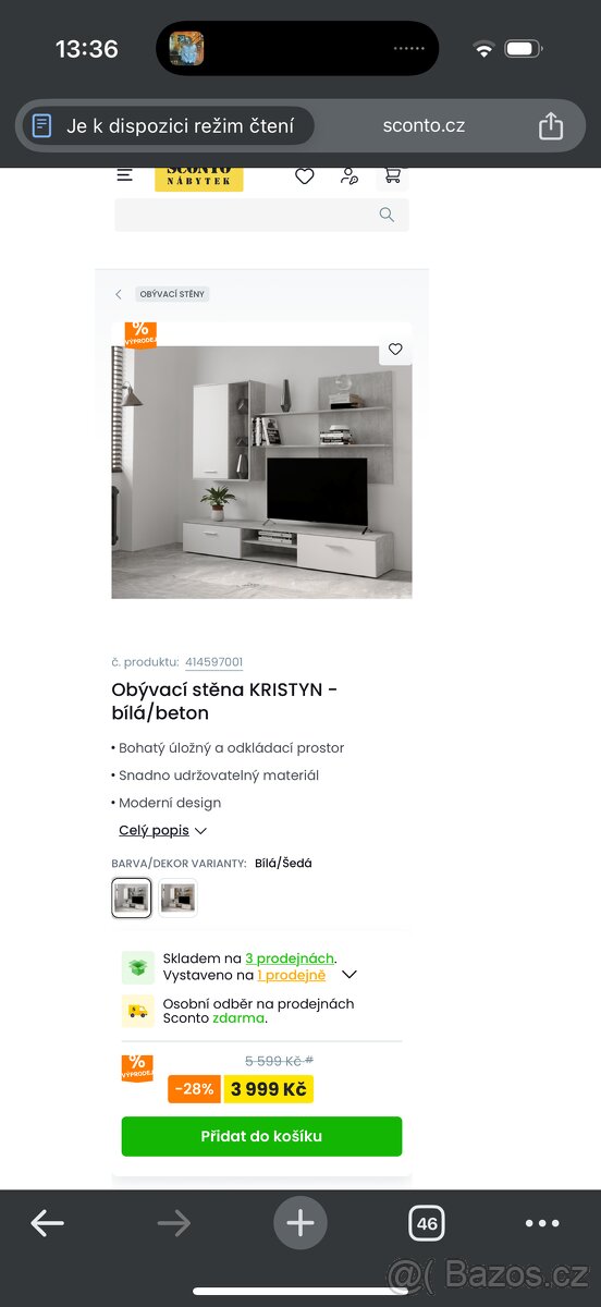 Obývací stěna-půl roku stará - 5