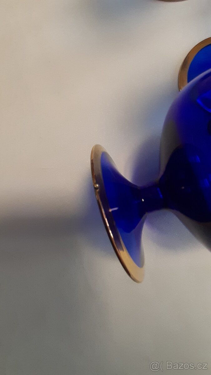 Prodám zdobené skleničky Nový Bor - 5