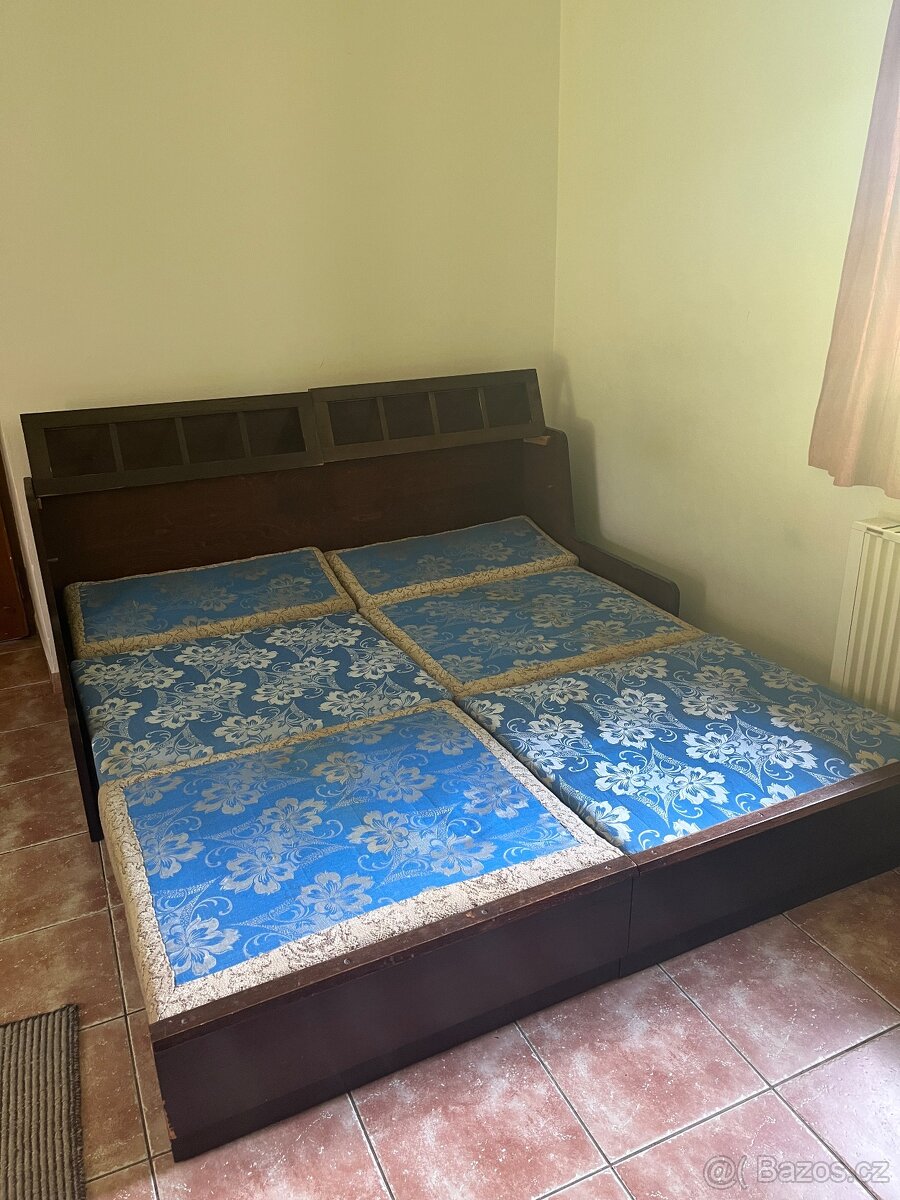 retro gauč Koželka Kropáček 50. léta - 5