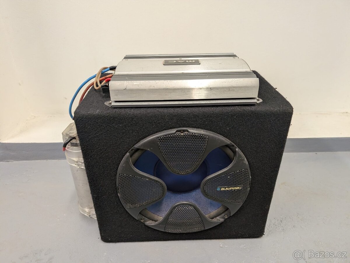 Subwoofer zesilovač a kapacitor - 5