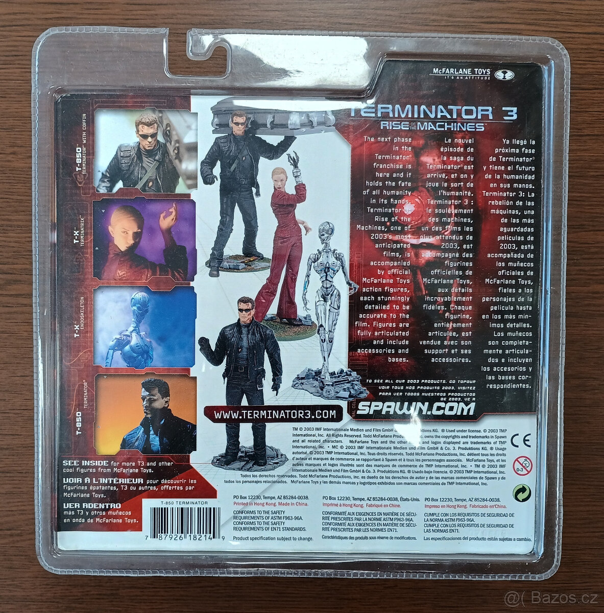 Sběratelská figurka McFarlane T-850 Terminator 3 otevřená - 5