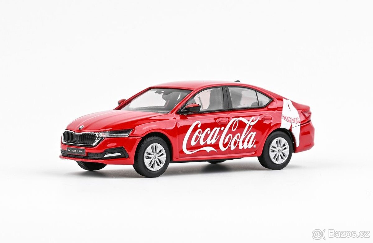 Modely Škoda Octavia IV - Coca-Cola 1:43 Abrex - 5