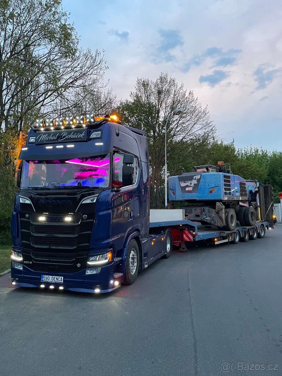 Přeprava strojů, techniky aut - 5