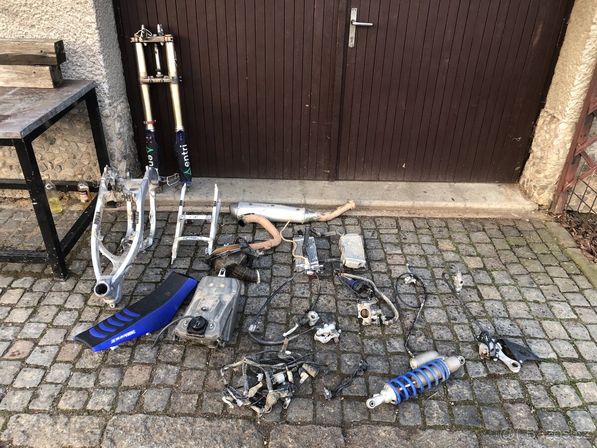 Yamaha YZ450F YZ250F díly