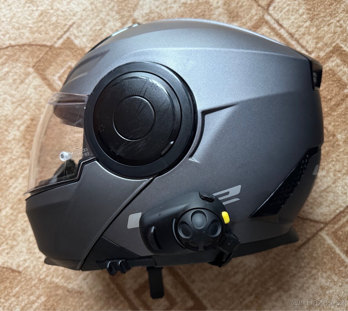 LS2 Scope L výklopná helma + interkom SENA - 5