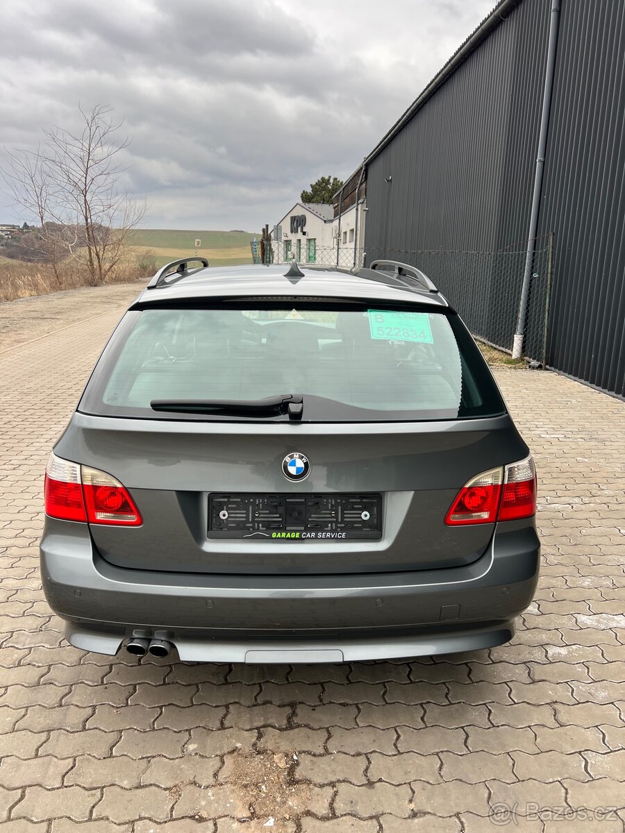 BMW 525Dtouring, 230000 km, automat, kůže, šíbr, idrive - 5