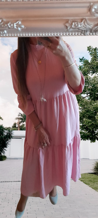 Shein volánové dlouhé šaty - NOVÉ - 5