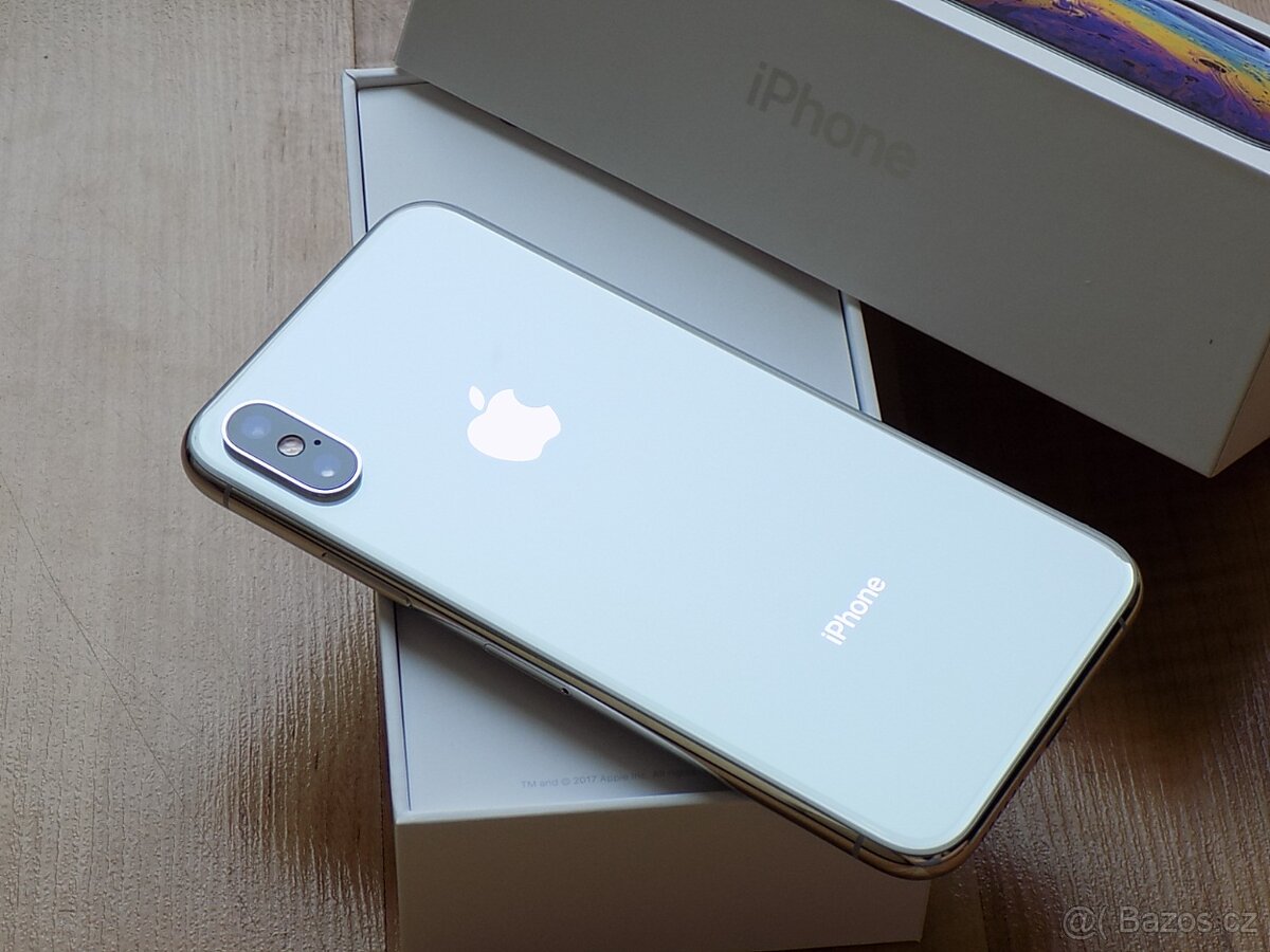 iPhone XS 64GB Silver, ZÁRUKA, TOP, Baterie 100% - 5