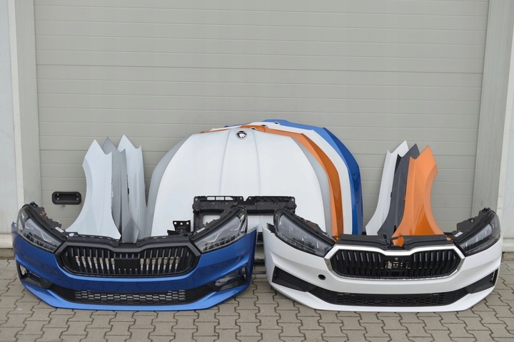 Škoda Fabia III, 3, 4 + lift - díly na přední část, airbagy - 5