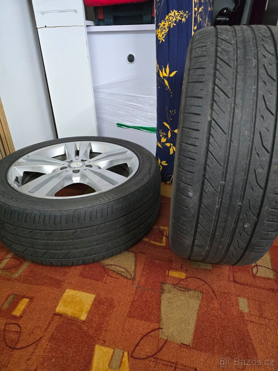 Alu kola r20 s pneu na Mercedes ML - 5