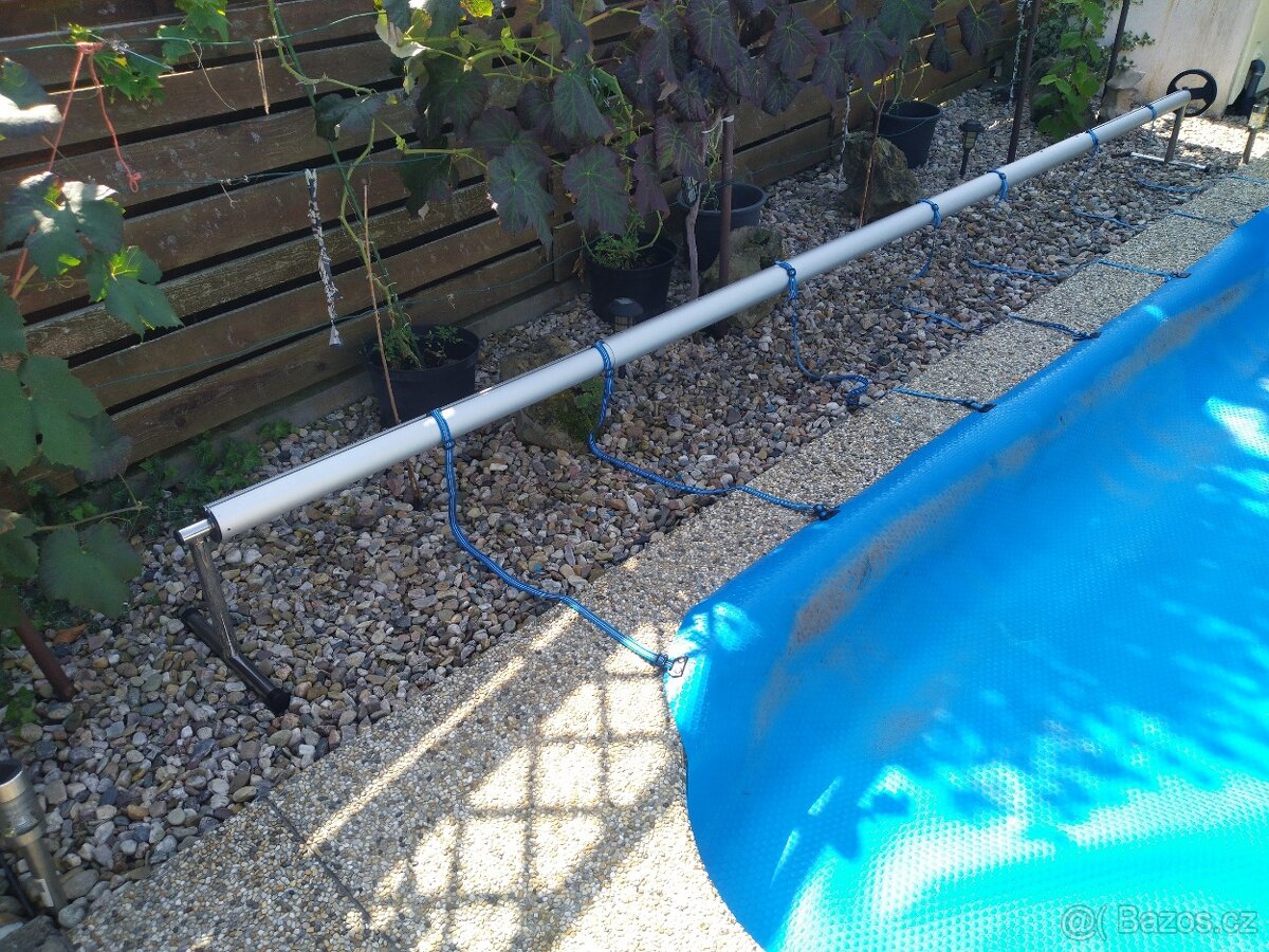 Termo plachta na bazén s navijákem - 5