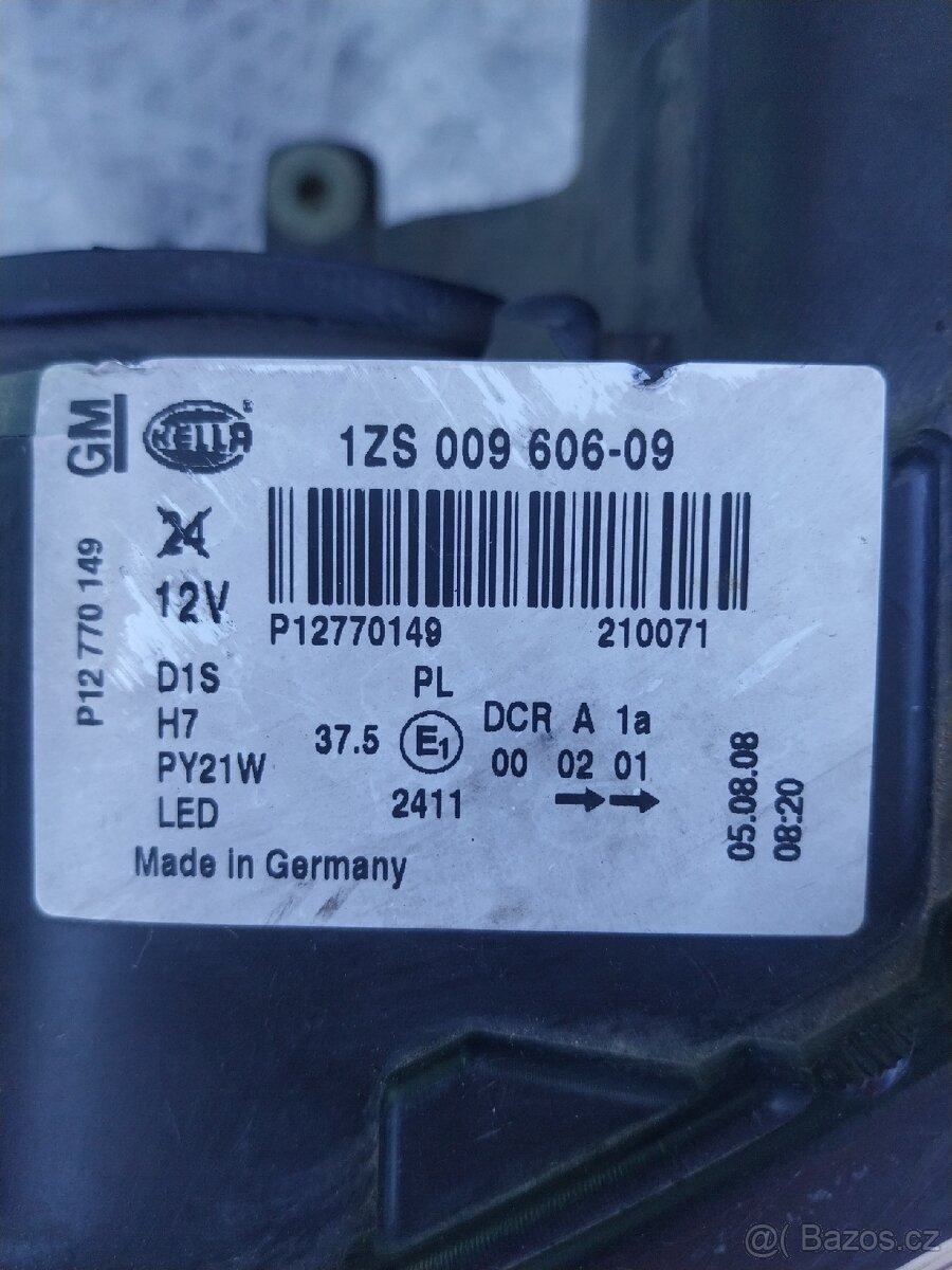 Saab 93 bixenon světla L+P - 5