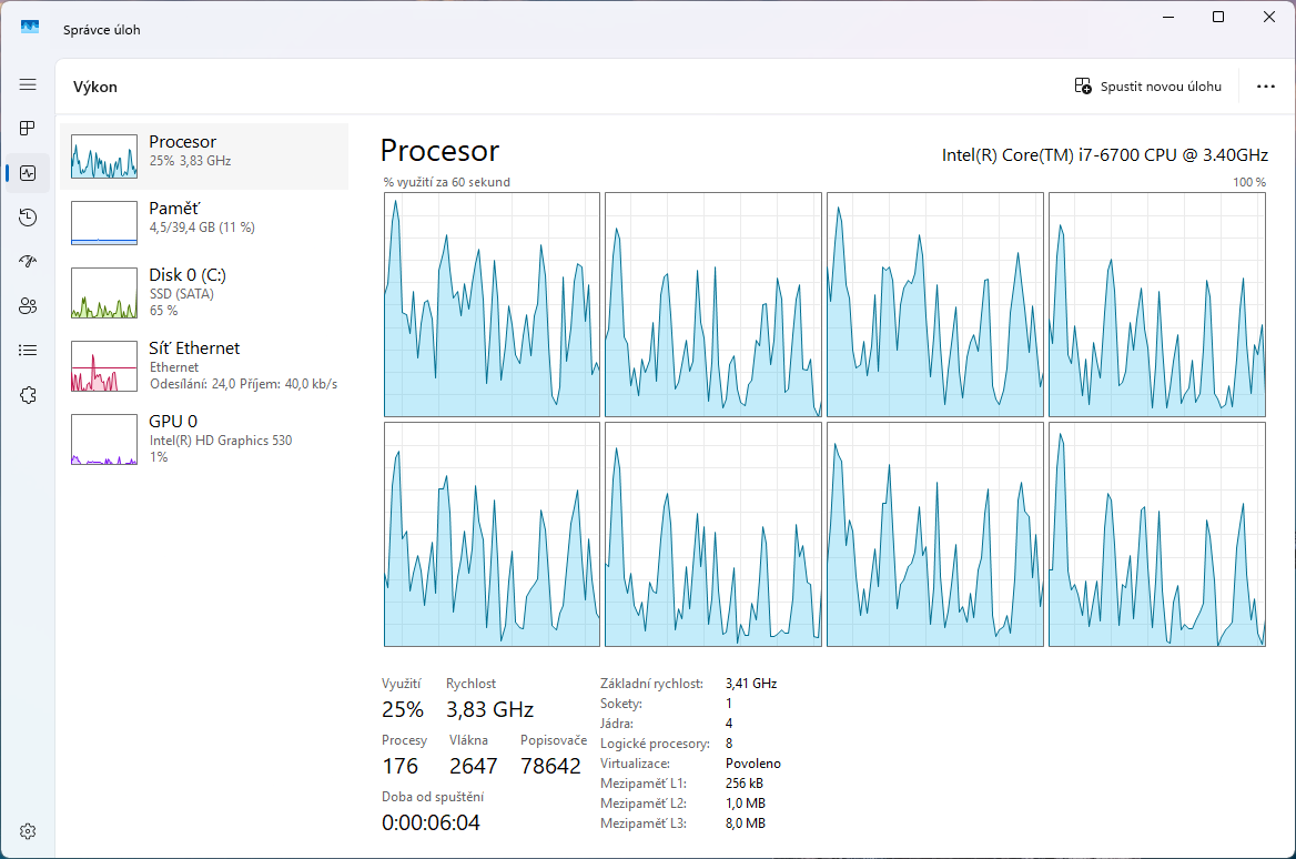 ThinkCentre M800 Tower - Intel i7 + 40GB RAM + 256 GB SSD - 5