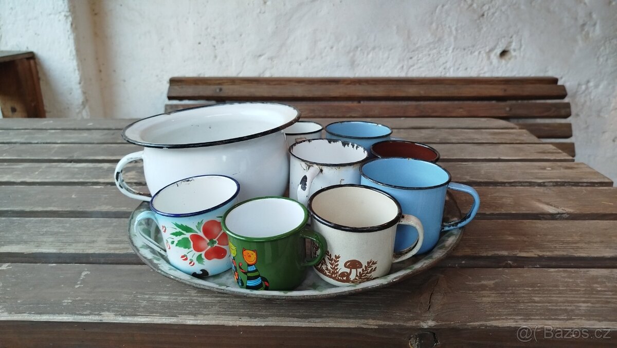 Smaltované hrnky - 5