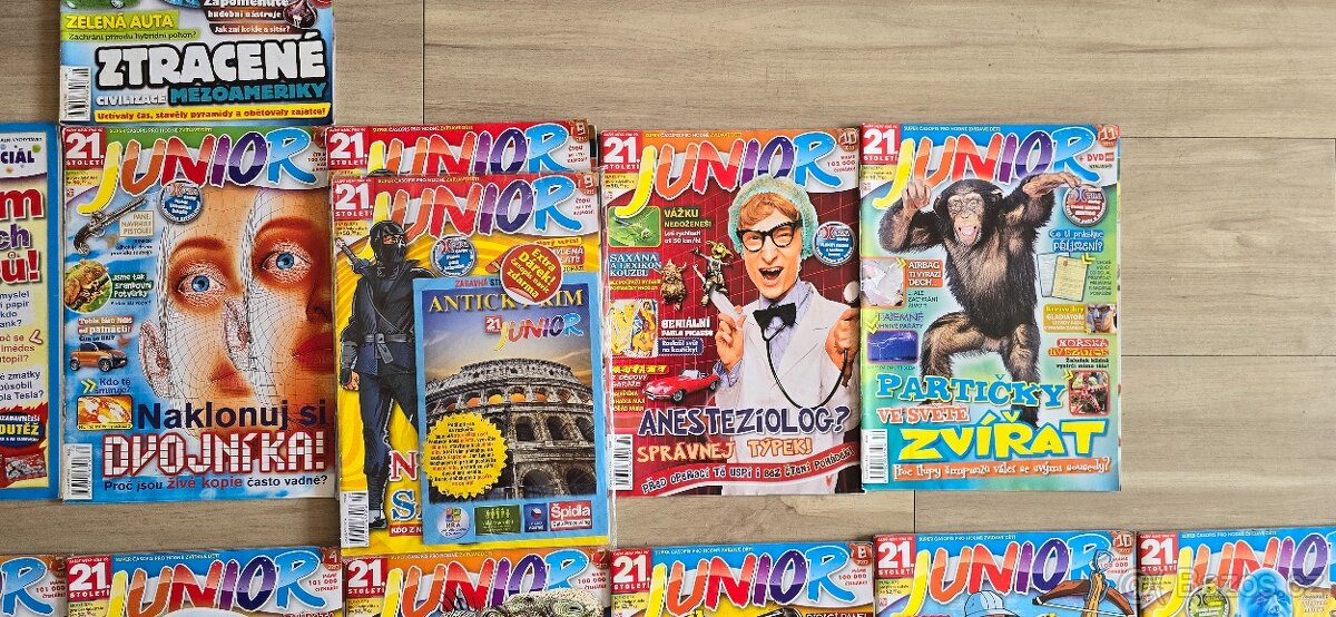 Časopisy 21.století - JUNIOR 2010 - 2013- 24ks - cena za vše - 5