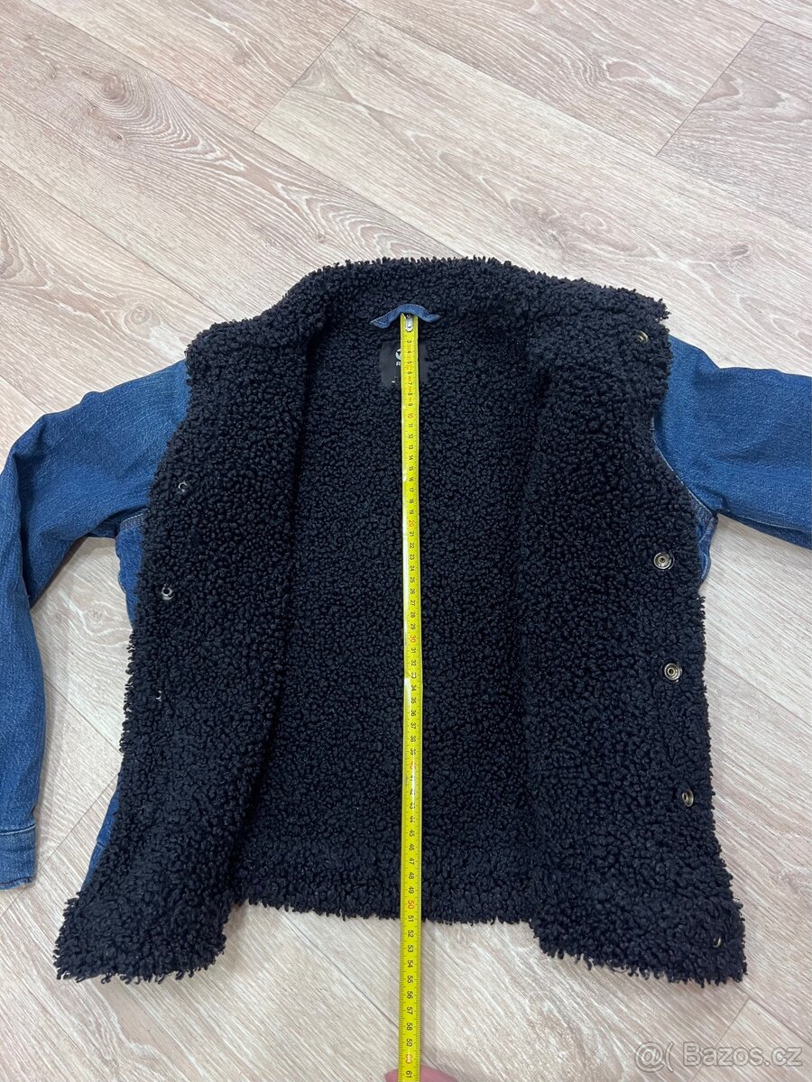 Riflová bunda M teplá - 5