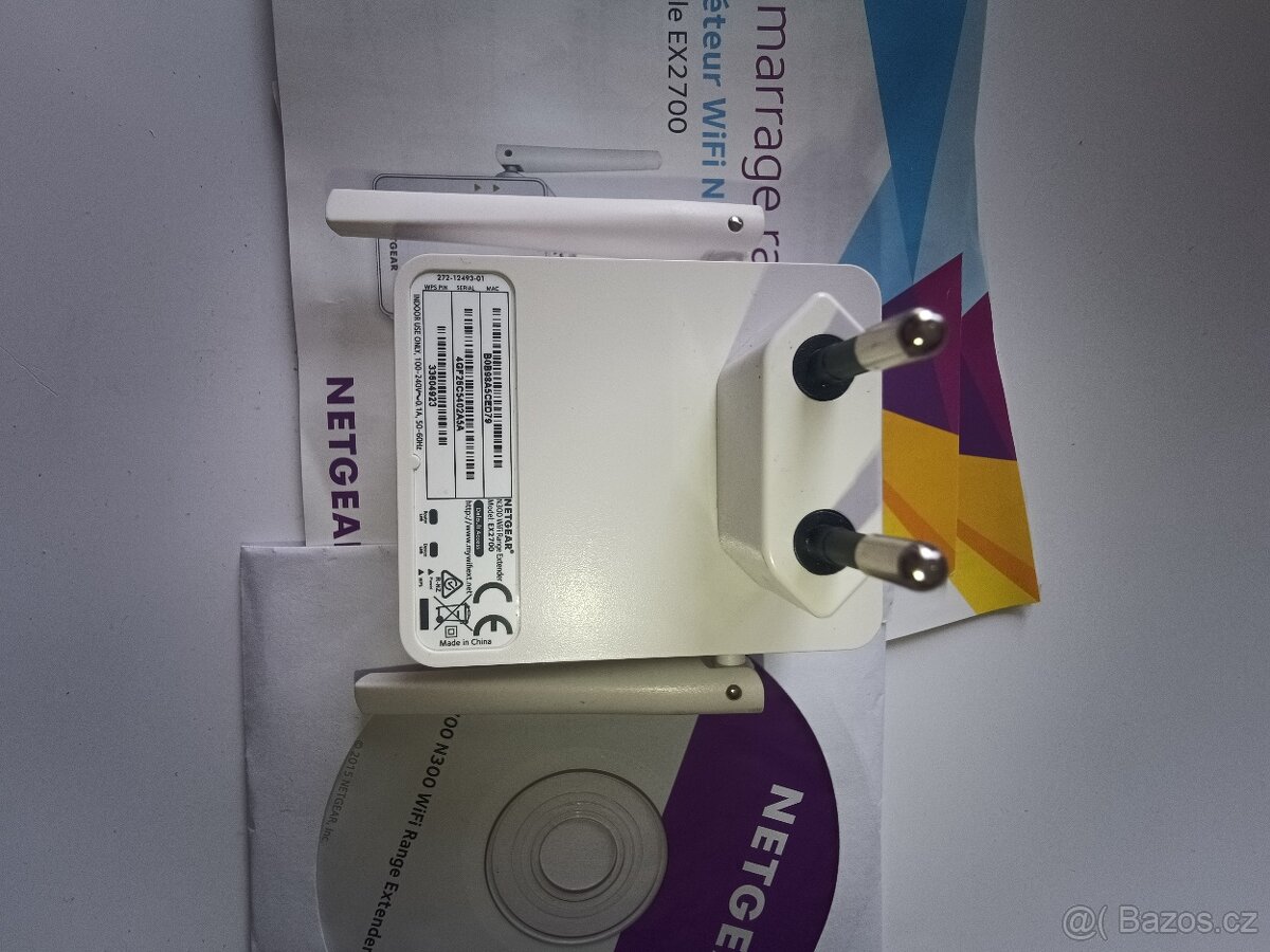 Netgear EX2700 N300 WiFi opakovač, repeater - 5