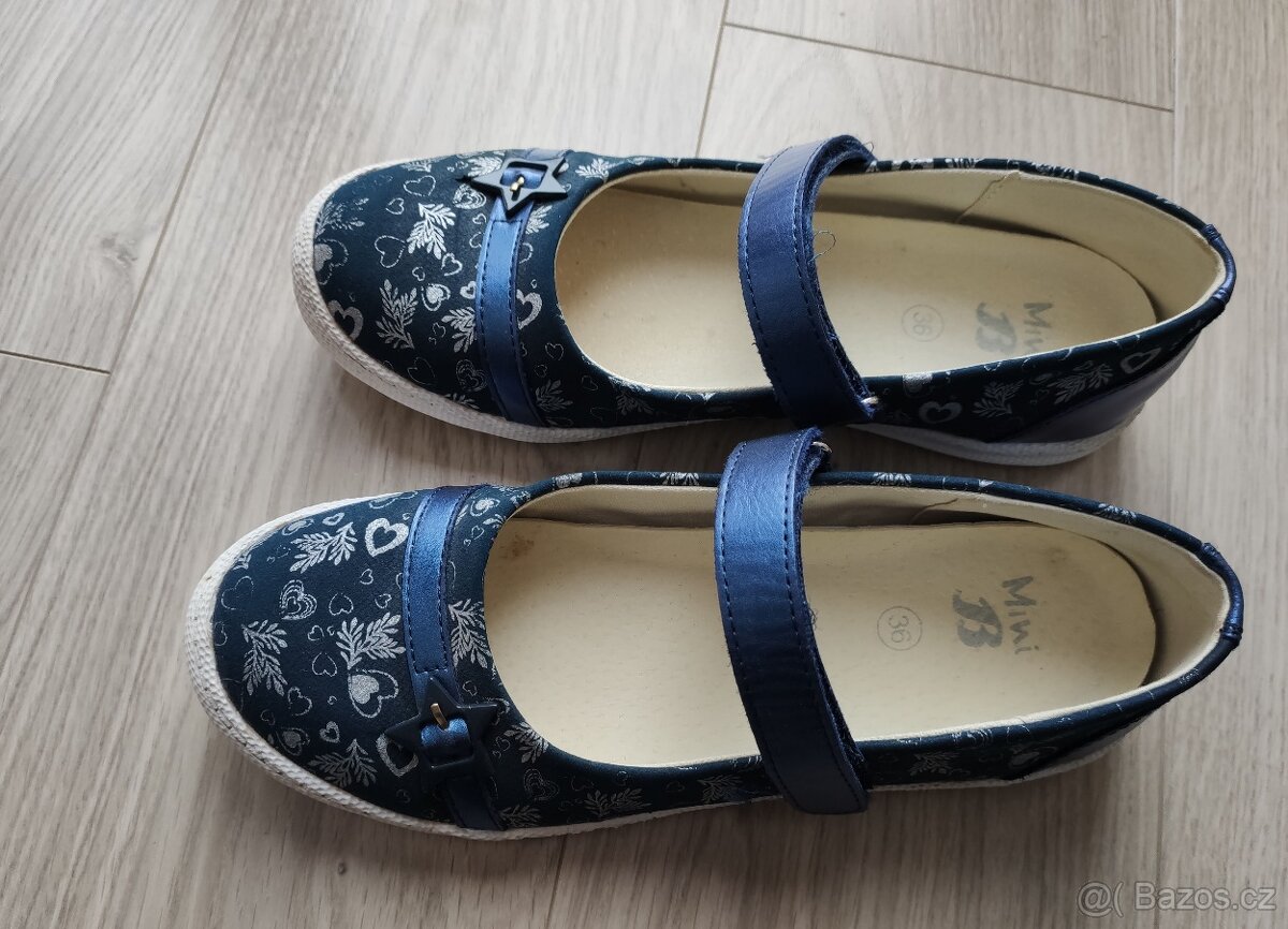 Dívčí balerínky Baťa vel. 36 TOP - 5