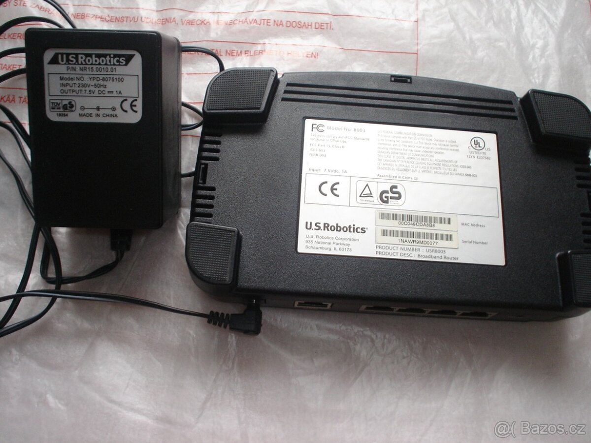 Subwoofer, Holící strojek, Rychlonabíječka, Router, Fireware - 5