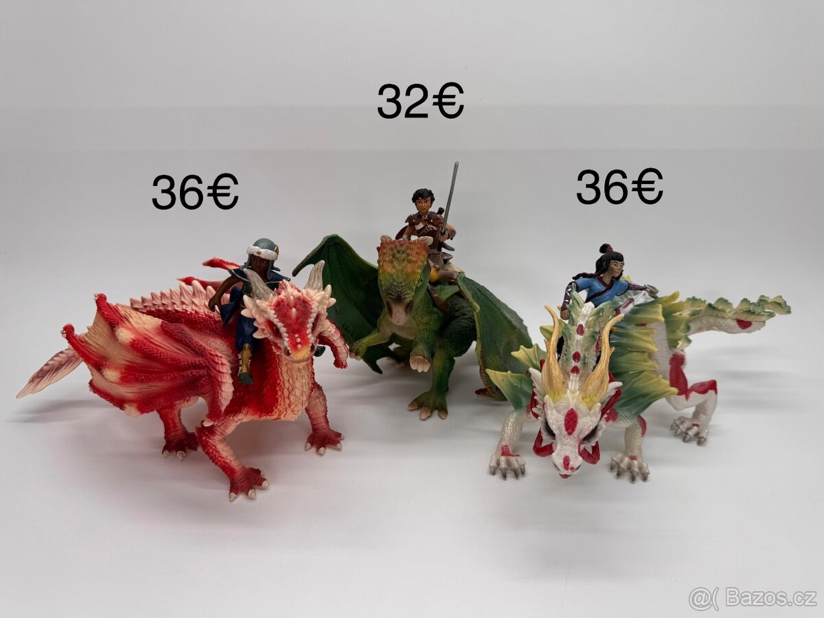 Schleich Bayala, draci, bojovníci… - 5