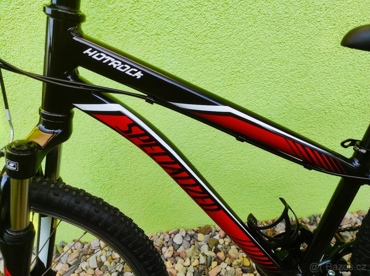 Značkové dětské kolo Specialized24"(černá/červená) - 5