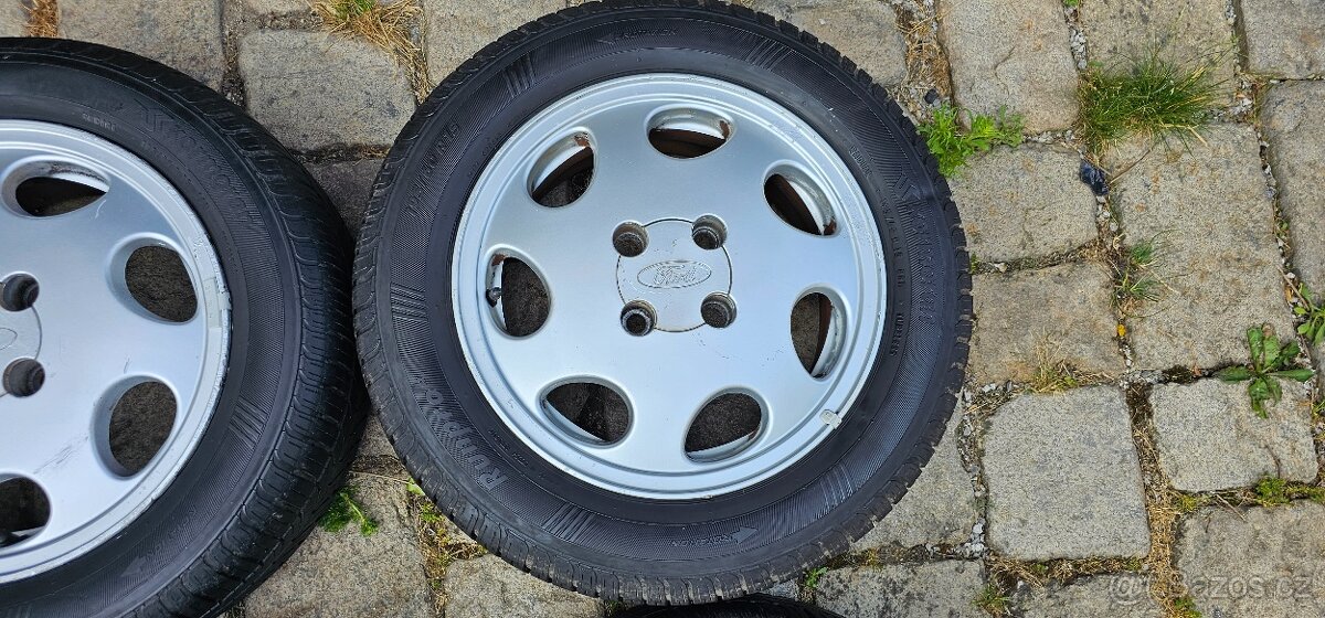 15" disky Ford 4x108 + letní pneu 195/60/15 - pošlu