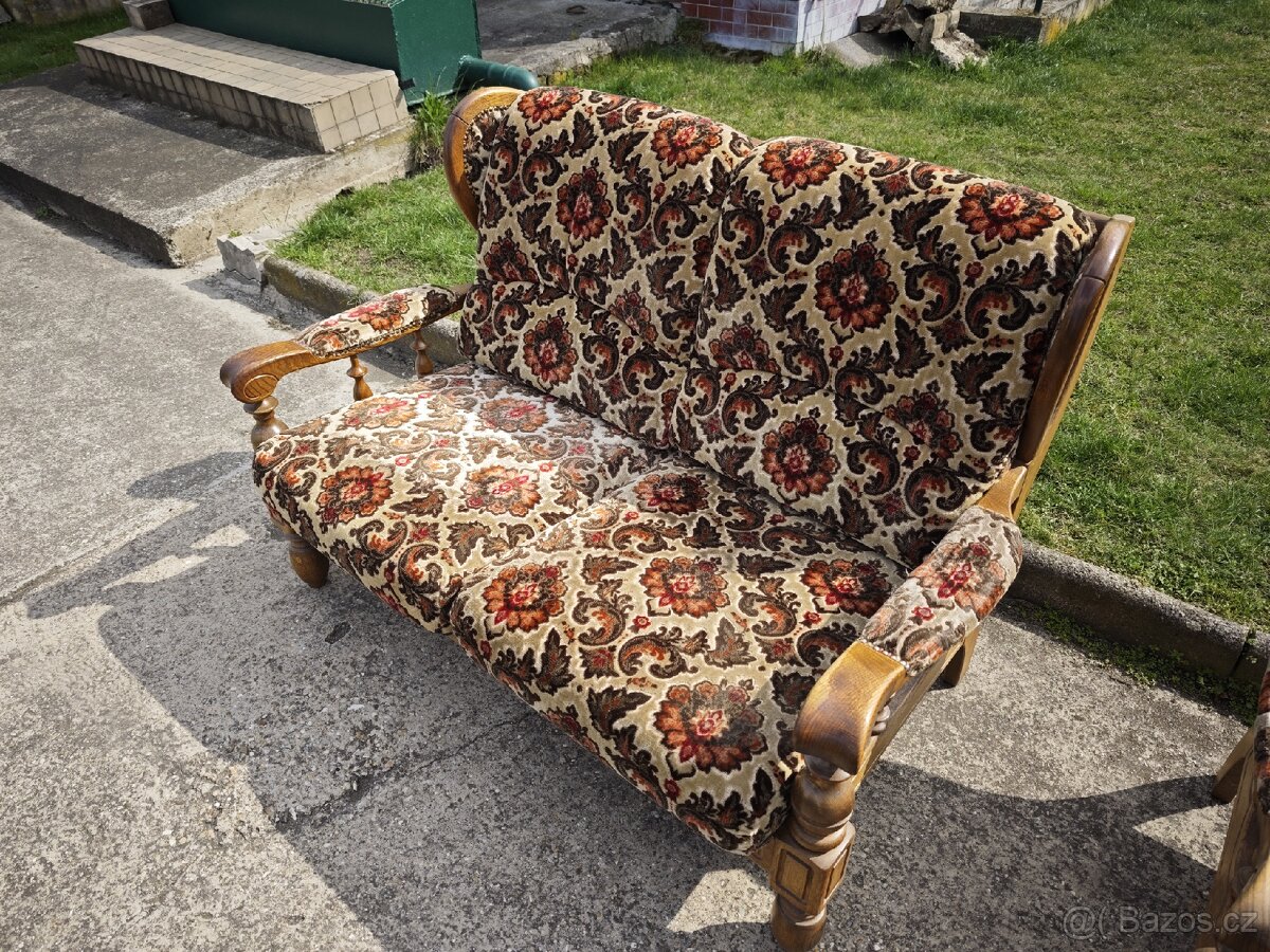 Rustikální sedačka 3+2+1 - 5