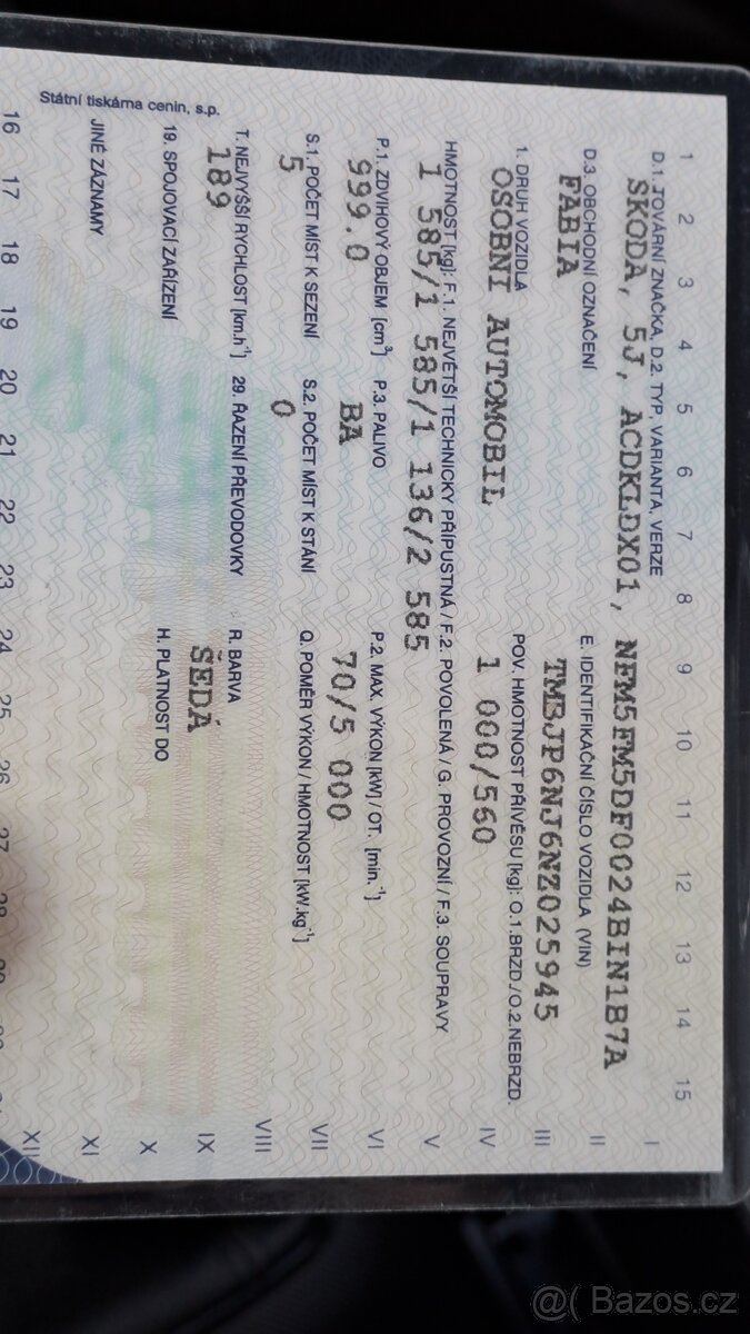 Škoda fabia 4 1.0tsi 70kw 4/2022 koupeno v ČR - 5