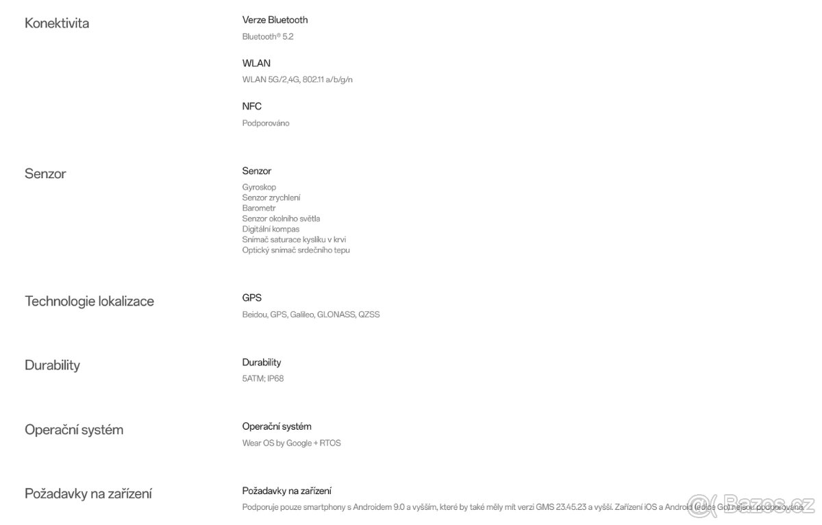 OnePlus Watch 3 43mm Silver Steel - 5