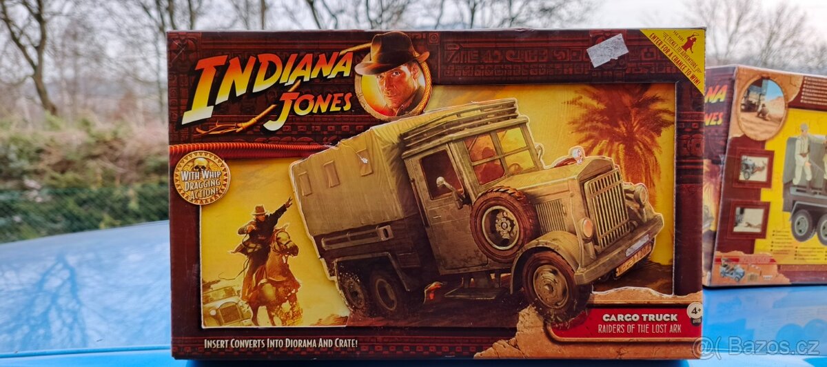 Indiana Jones Raiders of The Lost Ark German Troop Car With - 5