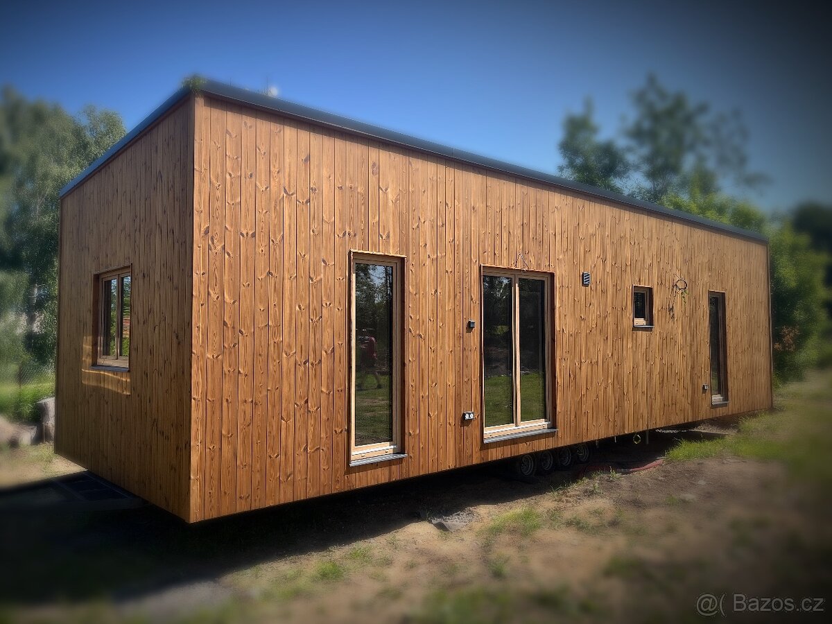Tiny house 12x4m, maringotka, dřevostavba - 5