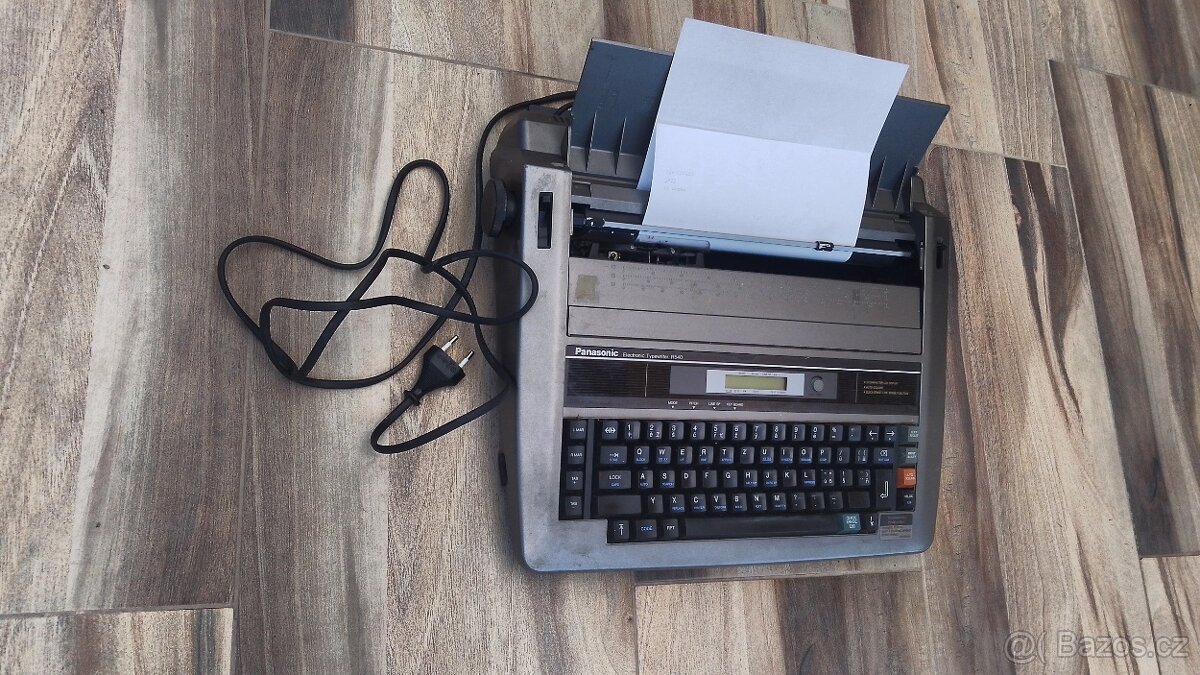 Prodám psací stroj Panasonic - 5