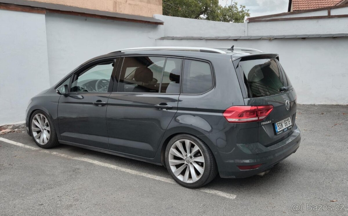 Wv touran,2.0tdi,110kw,2018,klima,alu 18palcu,navi,pekny - 5